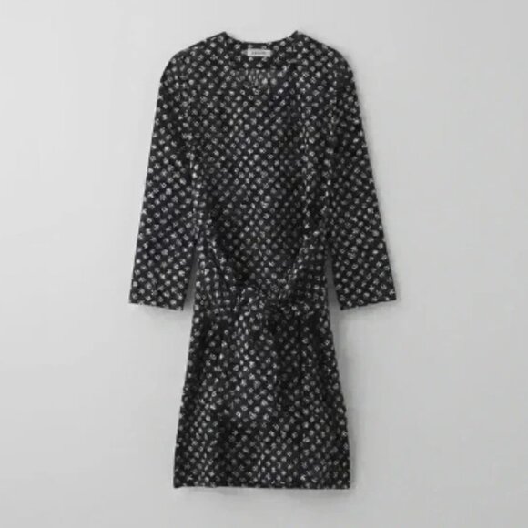 A Détacher Printed Knee-Length Dress Size: M | US 8 - Picture 1 of 6
